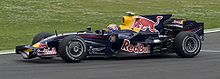 Webber driving for Red Bull Racing at the 2008 French Grand Prix