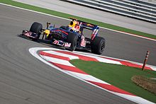Mark Webber driving for Red Bull Racing at the 2009 Turkish Grand Prix