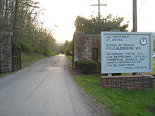 Federal Prison Camp, Alderson, where Martha Stewart was confined