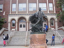 King's high school alma mater was named after African-American scholar Booker T. Washington