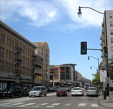 Washington, D.C.'s Columbia Heights where Marvin Gaye attended Cardozo High School, not far from the Deanwood neighborhood where he grew up