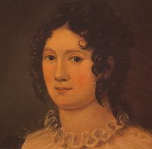 Claire Clairmont, Mary's stepsister and mistress of Lord Byron (portrait by Amelia Curran, 1819)