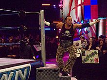 Hardy as the ECW Champion.