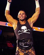 Hardy as ECW World Champion in 2003