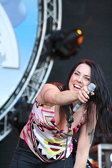 Melanie C performing at a music festival in Germany, 2006