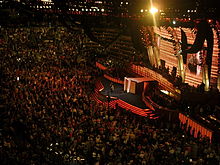Etheridge performs during the third night of the 2008 Democratic National Convention in Denver, Colorado.