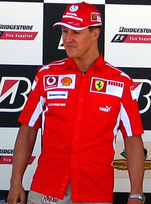 Schumacher in 2005