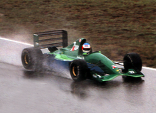 Schumacher testing the Jordan 191