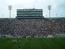 Lane Stadium, where Vick played his college games