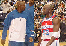 Jordan as a member of the Washington Wizards on April 14, 2003