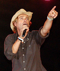 Michael W. Smith during a concert in Bloomsburg, Pennsylvania in 2005.