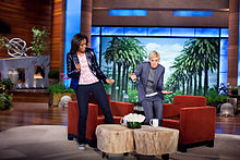 Obama and Ellen DeGeneres dance on the second anniversary of Let's Move!.