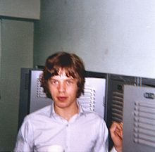 21-year-old Mick Jagger before a Rolling Stones concert at Georgia Southern College, 4 May 1965
