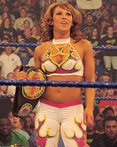 Mickie James is a five-time WWE Women's Champion.