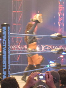 James as TNA Women's Knockout Champion.