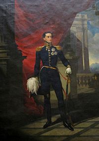 Miguel I around age 22, 1824.