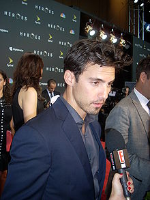 Ventimiglia at the Heroes season three premiere, September 2008