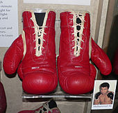 Muhammad Ali's boxing gloves are preserved in the Smithsonian Institution National Museum of American History