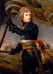 Bonaparte at the Pont d'Arcole, by Baron Antoine-Jean Gros, (ca. 1801), Musée du Louvre, Paris