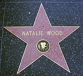Natalie Wood's Star on the Hollywood Walk of Fame