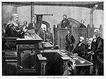 The trial of Ned Kelly