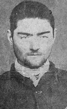 Portrait of Ned Kelly taken by the Police Photographer at Pentridge after Ned's transfer from the Beechworth Gaol in 1873 (State Library of Victoria)