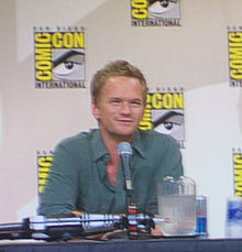 Harris at the 2008 Comic Con in San Diego, California