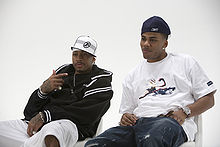 Nelly and Allen Iverson in 2007