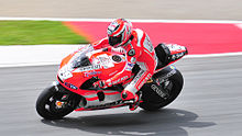 Hayden during pre-season testing, at Sepang, for the 2011 season