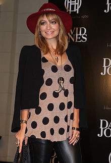 Richie at David Jones in Sydney promoting her House of Harlow sunglasses line in 2012
