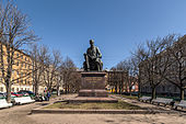 Statue of Rimsky-Korsakov in Saint Petersburg