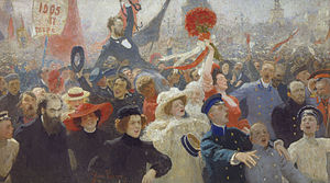 Ilya Repin, 17 October 1905