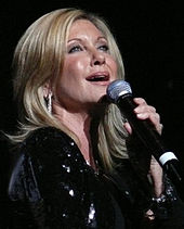 Newton-John, performing at the Sydney State Theatre in September 2008