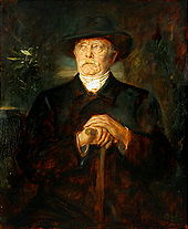 A painting of Bismarck, late in his career