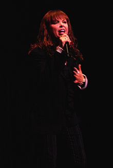 Pat Benatar performing live in Sydney. 22 Oct 2010.