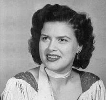 Patsy Cline at Four Star Records in March 1957