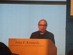 Simon paying tribute to musicians Leonard Cohen and Chuck Berry; the recipients of the first annual PEN Awards for songwriting excellence, at the John F. Kennedy Presidential Library and Museum on February 26, 2012