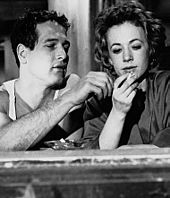 In The Hustler with Piper Laurie