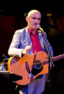 Kelly performing "The A-Z Shows" in New York City, September 2011. The tour was in support of his memoir, How to Make Gravy and the related 8×CD boxed set, A – Z Recordings, both issued in September 2010.[171][172]