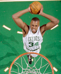 Paul Pierce during his 1999–2000 NBA season