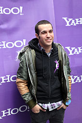 Pete Wentz at the Yahoo! Yodel Studio on October 13, 2009.