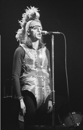 Gabriel as "Britannia", or "The Moonlit Knight" 1974