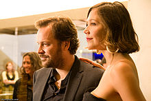 Sarsgaard and Maggie Gyllenhaal at the New York premiere of An Education in October 2009.