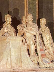 Cenotaph of Philip and his family at the Escorial.