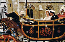 The Duke and Duchess of York on their wedding day.
