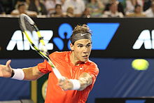 Nadal at the 2011 Australian Open