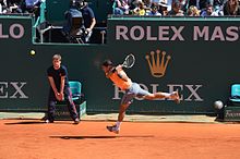 Nadal during the finals of the Monte-Carlo Rolex Masters