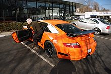 Ralph Lauren with his Porsche GT3 RS (2010)