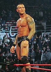 Orton after winning the 2009 Royal Rumble match