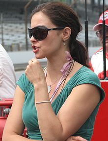 Judd at the second day of qualifications for the 2009 Indianapolis 500